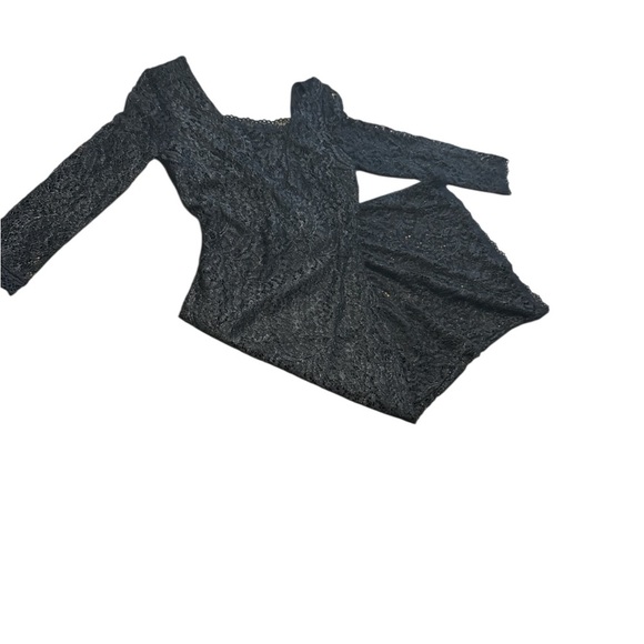 Candie’s Black Lace Midi Dress - Picture 5 of 6